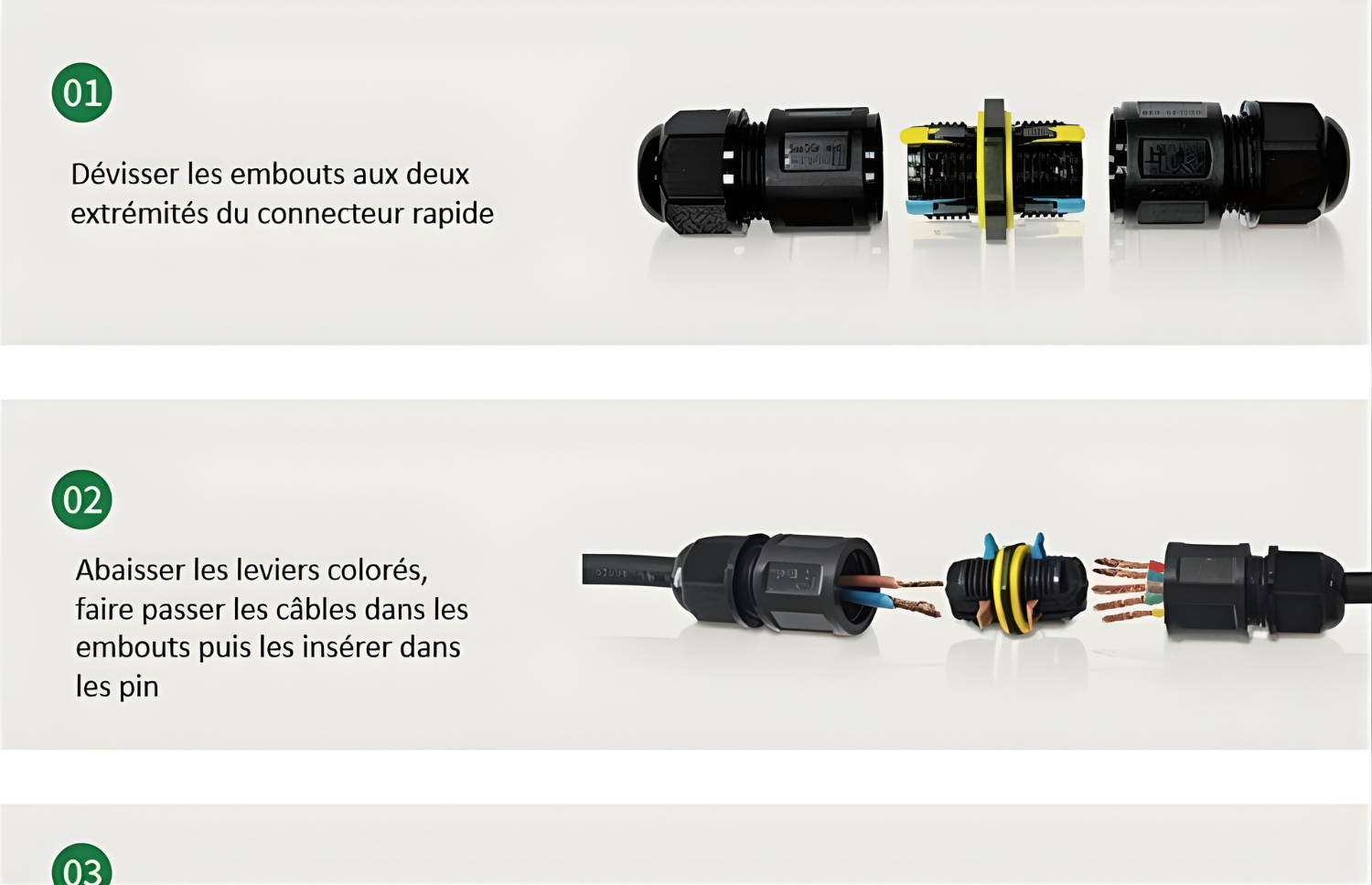 schema connecteur rapide